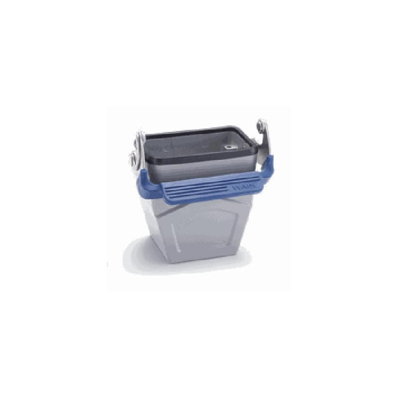 Embase encastrée 10B, Aluminium moulé sous pression, IP67, Sortie basse